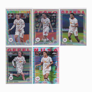 球星卡 塞斯科 奥蓬达 加贝尔 银脉冲折 2024-25 topps 莱比锡