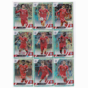 球星卡 拜仁慕尼黑 2022-23 topps 碧玉 穆夏拉 穆勒 特尔 阿方索