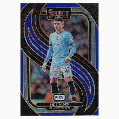 球星卡 福登 蓝折 2024-25 select 曼城