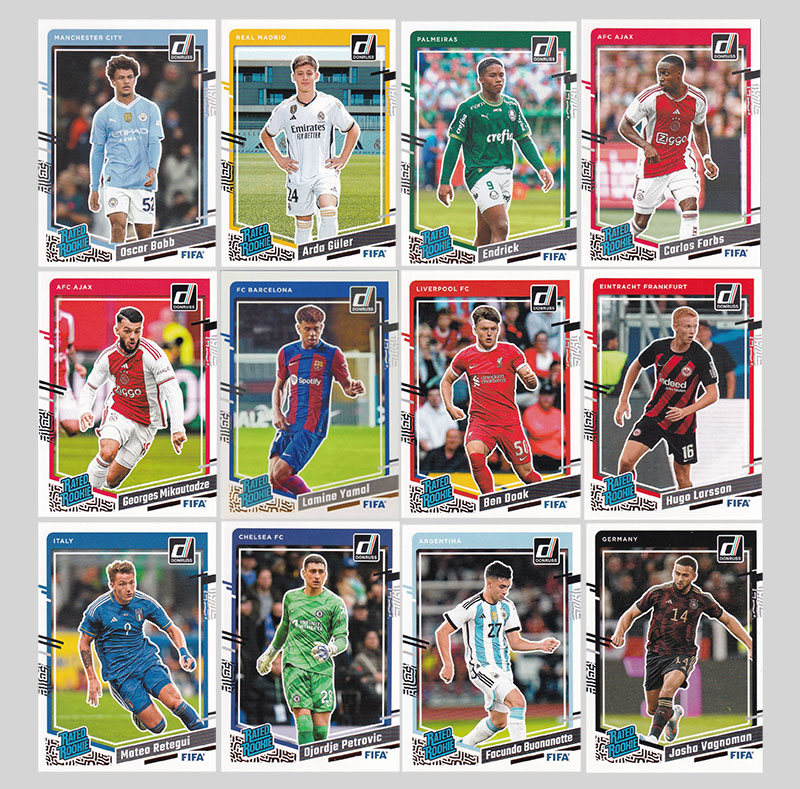 球星卡 新秀 2023-24 donruss 居莱尔 恩德里克 亚马尔 本多克