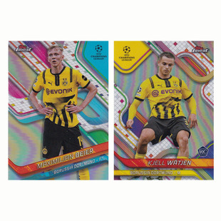 银折 2024 球星卡 finest 拜尔 topps 多特蒙德 魏特延