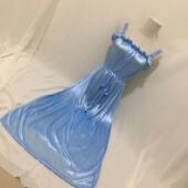 宽松吊带连衣裙睡裙 四季 新款 男女士冰丝睡衣超仙丝滑冰丝纯色女款