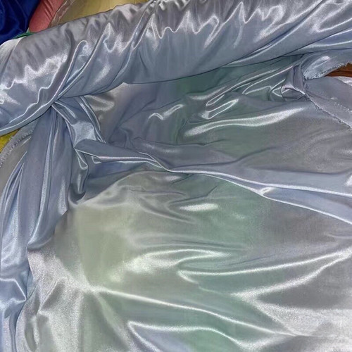 加柔加滑面料丝滑双面油亮光滑裸睡四级弹力可做四件套衣服糖果色