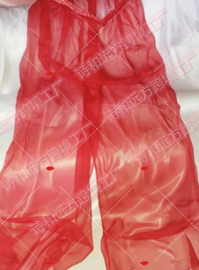 25上新性感男女穿超柔滑冰丝纱巾透视中长款裤子柔滑细腻透气裸色