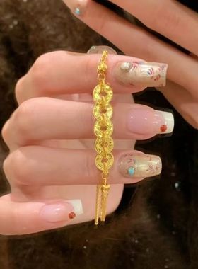 五帝爆闪碎冰冰钱多转运珠手链