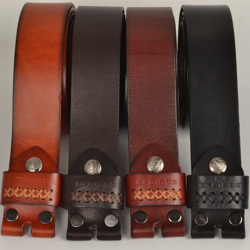 皮带条皮具配件针扣腰带加长