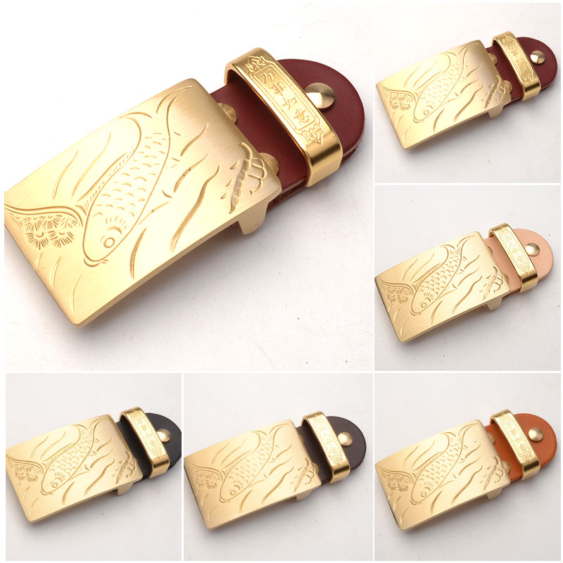 黄铜平滑扣连接皮结实耐磨不生锈