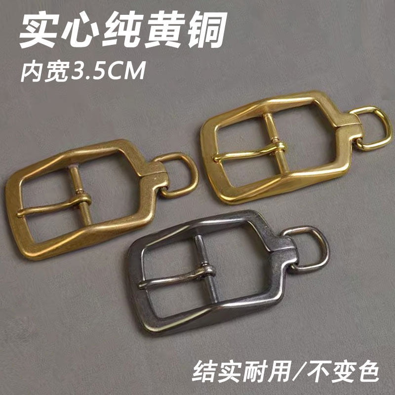 솔리드 브래스 버클 남성용 벨트 버클 헤드 일본어 핀 버클 벨트 버클 여성용 벨트 헤드 바지 헤드 벨트 액세서리