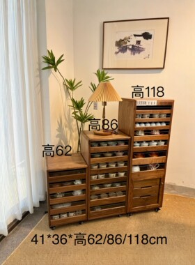 茶具收纳柜牙科柜50大人十斗柜客厅靠墙茶室空间储物柜卧室抽屉式