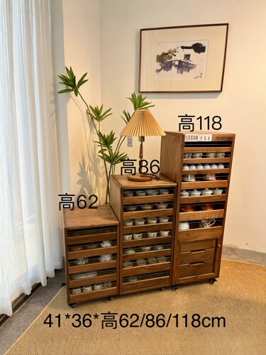 茶具收纳柜牙科柜50大人十斗柜客厅靠墙茶室空间储物柜卧室抽屉式
