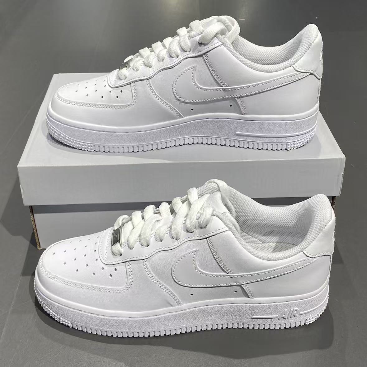耐克正品Nike Air Force 1空军男女透气低帮休闲板鞋CW2288-111