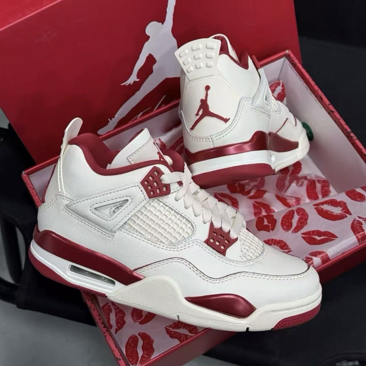 Air Jordan4 耐克正品中帮潮流舒适缓震时尚百搭篮球鞋HV0823-108