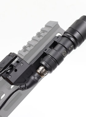 MOD-A SF手电插口L3 PEQ真品插口特氟龙线材鼠尾触亮开关20MM导轨