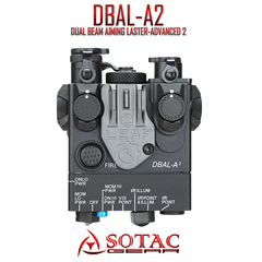 SOTAC-GEAR DBAL-A2 LED照明 IR 绿镭射 红镭射 金属指示器