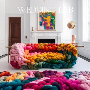 糖果消消乐同款沙发装置摆饰装饰婚礼艺术装饰橱窗陈列商业美陈