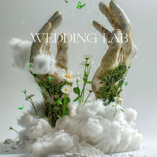 饰橱窗陈列商业美陈 置摆饰婚礼艺术装 仿真花植泡雕手装 置美陈装