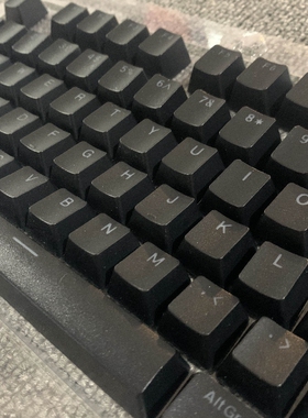 机械键盘键帽ABS黑色塑料闭口字符UK文字体小字符104大回车GK50Z