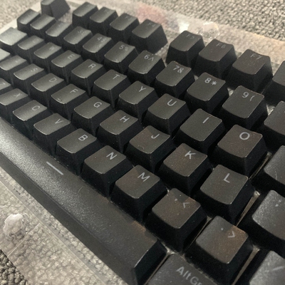 键帽abs黑色字符gk50z机械键盘