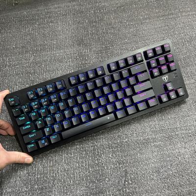 青轴无线蓝牙rgb灯光84键三模87