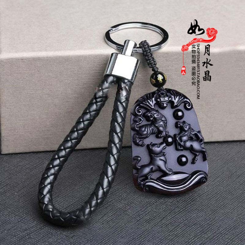 虎马狗三合贵人招财吊坠吉祥