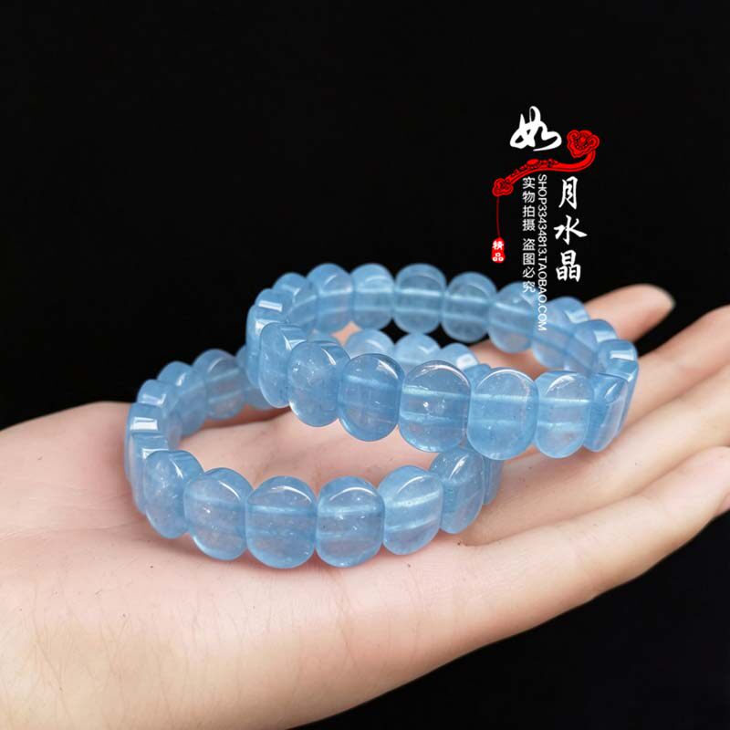 海蓝宝精美收藏级手牌