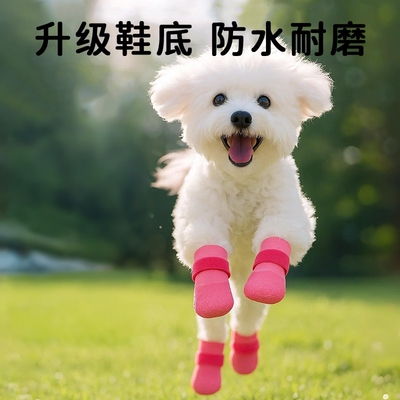 泰迪比熊小型犬专用皱纹袜
