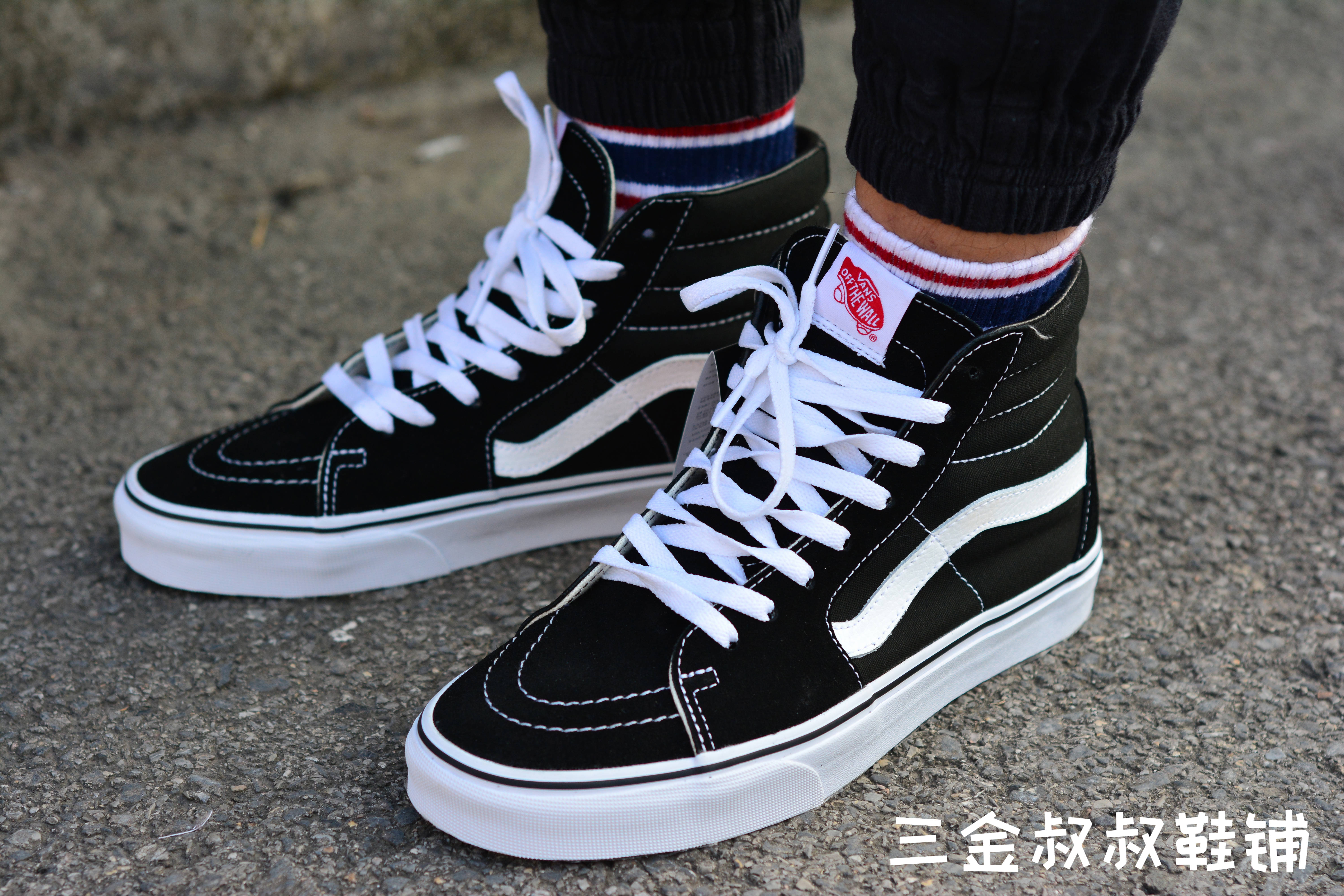 ¡¾ÕýÆ·ÏÖ»õ¡¿¾µä¿îºÚ°×¸ß°ï·¶Ë¹VansÄÐЬŮЬVN-0D5IB8C Sk8 Hi