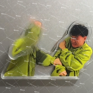 小红书同款ins风双高胎高乐旋转冰箱贴亚克力高颜值diy送朋友