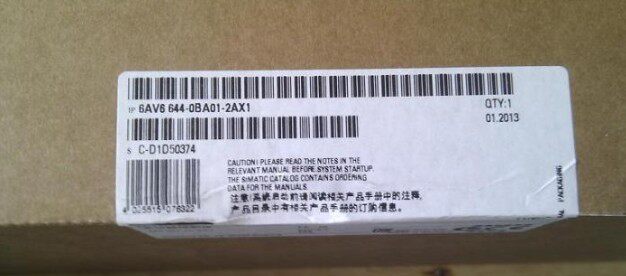 6AV6644-0BA01-2AX1 MP377 12寸触摸屏6AV6 644 6AV66440BA012AX1