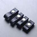 单皮替换汽车钥匙扣双层厚皮更换新皮黑色棕适用大众奥迪宝马改装