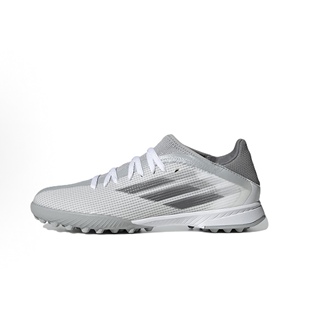 adidas/阿迪达斯 XSpeedflow.3短钉人草防滑低帮足球鞋灰色儿童款