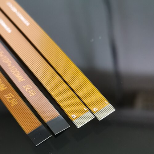 FFC/FPC软排线0.3/0.5mm间距4-51P黄排线LVDS MIPI液晶屏排线