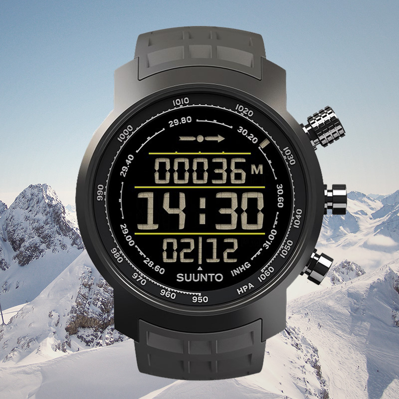 suunto颂拓登山表100米防水