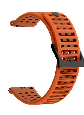 适用SUUNTO颂拓Vertical 2同款硅胶运动表带22mm通用松拓快拆表带