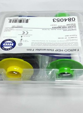FARGO HDP5000证卡打印机打印膜084053打印膜另售84051色带