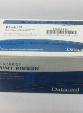 Datacard SP35/SP35/SP30原装黑色色带532000-053色带