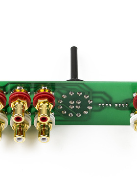 双声道3档音源输入选择切换器LORLIN-UK纯铜镀银音源选择电路板