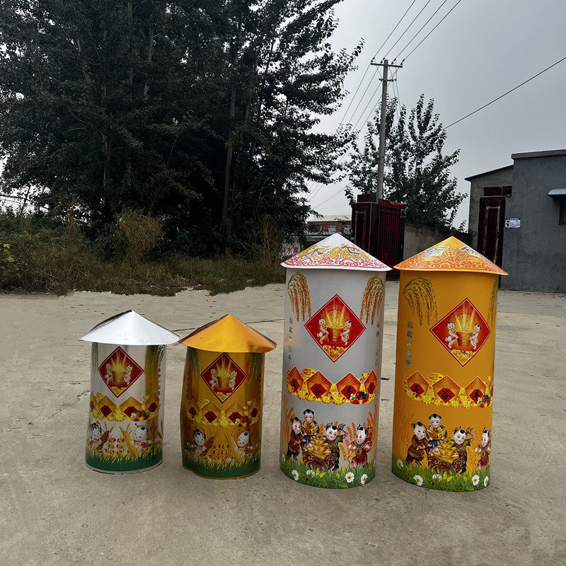 金银大号米仓面仓纸扎纸活祭祀用品上坟祭祖五七周年寒衣节烧纸厂