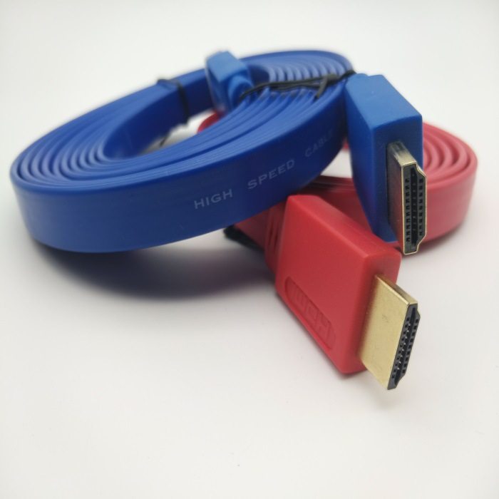 HDMI高清线 扁平线1.4版3D HDMI电脑连接电视视频线1.5-15米厂家