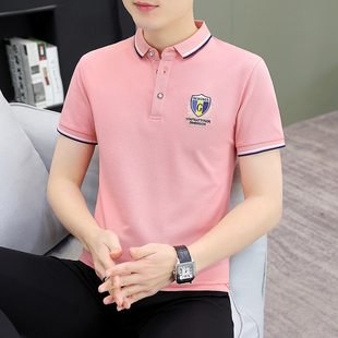 夏季短袖polo衫男纯棉2026新款潮牌商务休闲刺绣半袖时尚翻领t恤