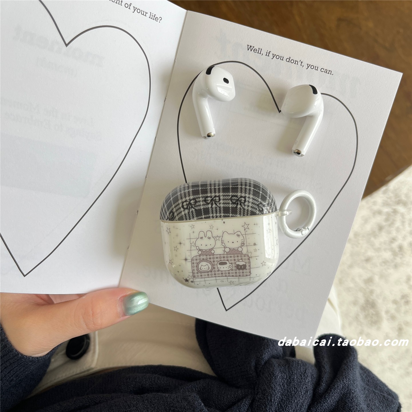airpods4耳机套星星咖啡兔子猫咪