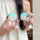 4代防摔保护套个性 ins撞色奶牛小狗猫咪适用airpods 2代软壳pro新款 可爱 pro2耳机套无线蓝牙苹果airpods1