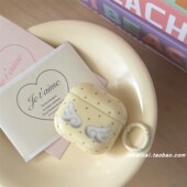 ins韩系波点翅膀适用airpods4耳机套pro二代airpodspro2保护套新款 2防摔女可爱 3代苹果无线蓝牙三代airpods1