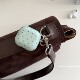 ins韩系绿色波点适用airpods4耳机套pro3新款 airpodspro2保护套3代苹果无线蓝牙三代airpods1 2防摔二代简约