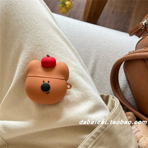 airpods4耳机套立体硅胶小棕熊