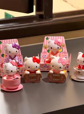 【办公室搭子】哈喽Kitty桌面摆件工位玄关装饰品房间改造小物件