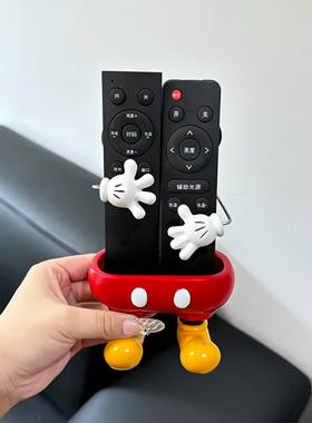 新家的100个快递 | 米奇遥控器收纳盒桌面客厅摆件杂物整理置物架