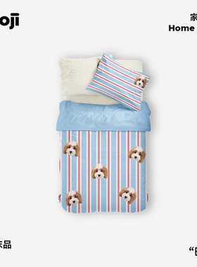 POOJI宠物定制四件套全棉被子被套原创设计猫咪狗狗来图DIY礼物