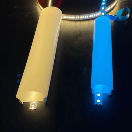柔性led硅胶灯带弧形套管嵌入式线条灯低压高压灯带盖套软灯槽