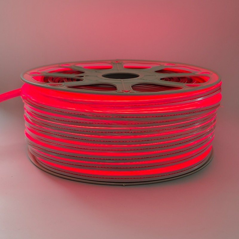 led灯带12V 24V2835柔性灯带6X12红绿蓝粉紫金柠檬黄橙红彩皮灯条